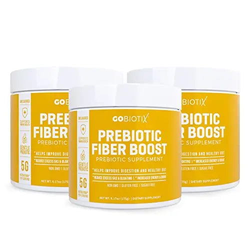 GOBIOTIX Fiber Supplement - Prebiotic Soluble Fiber Powder, Supports Gut Health GOBIOTIX Au supplements