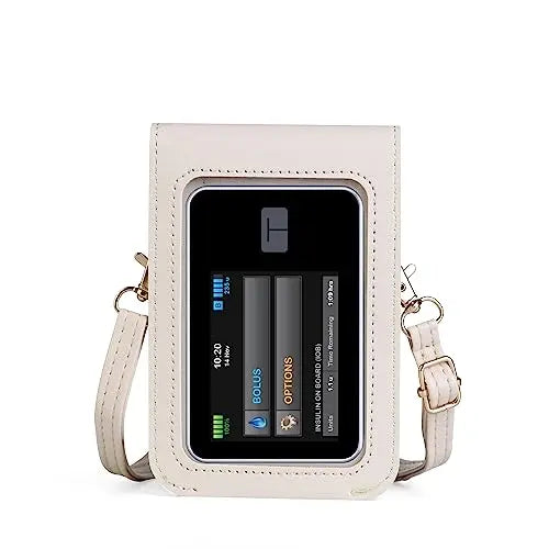 Carry pouch with a transparent window and pocket for Tandem Diabetes Care Insulin Pump usastar-SNK Au supplements