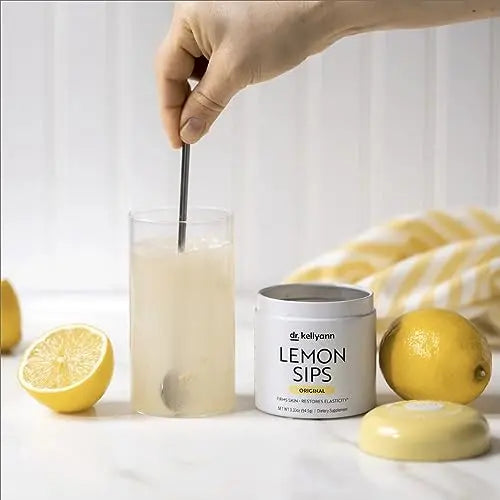 Dr. Kellyann Lemon Sips - Diet Citrus Drink Mix - Rehydrate, Detox, Revitalize - Sugar Free Dr. Kellyann Au supplements