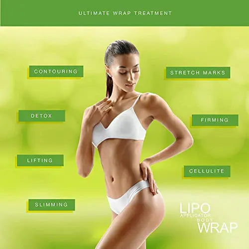 Ultimate Body Applicator Lipo Wrap With Guarana, Green Tea, and Seaweed Wraps Works lipo applicator Au supplements