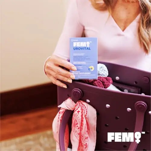 FEM Urovital Bladder Control Supplements - Overactive Bladder, Leakage & Urgency Relief - Non-Hormonal Urinary Tract Health Support for Women - 30 Capsules Upsa Au supplements