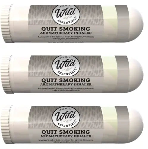 Wild Essentials 3 Pack of Quit Smoking Aromatherapy Nasal Inhalers Made mEssentials Au supplements