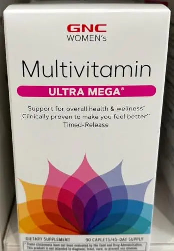 GNC Women's Ultra Mega Multivitamin | Supports Overall Health and Wellness in Women GNC Au supplements