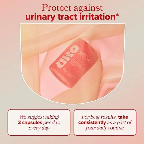 URO Urinary Tract Health Supplement for Women, 60 Count (Pack of 1) - Urinary Support O Positiv Au supplements