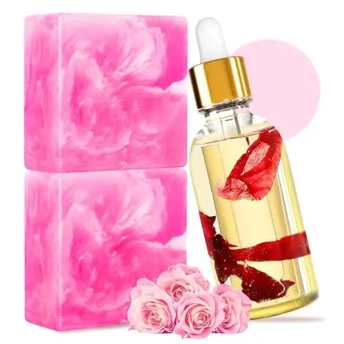 Yoni Soap Bars & Natural Yoni Oil Set, Natural Yoni Oil Vaginal Wash for Women Feminine Wash BASSI Au supplements