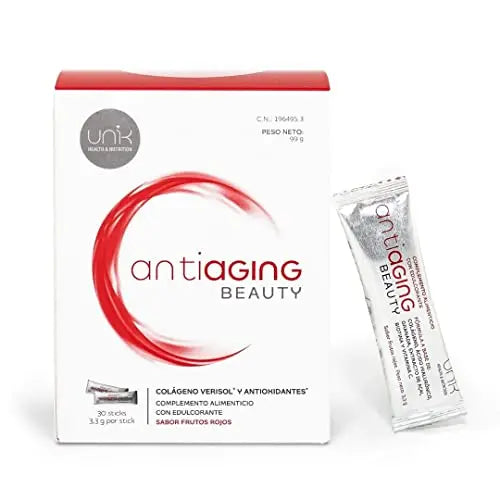 Unik Antiaging Beauty | Hydrolysed Collagen VERISOL (5 Clinical Studies) with Hyaluronic Acid UN 1K HEALTH & NUTRITION Au supplements