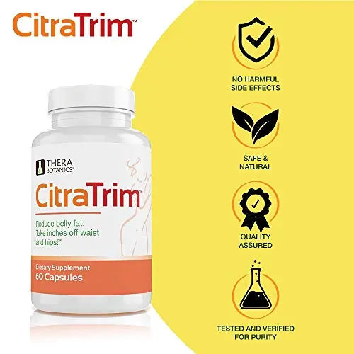 Thera Botanics CitraTrim Weight Loss Supplement, 60 capsules Therabotanics Au supplements