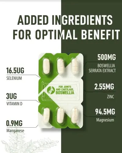 FromBIO for Joints Health and Cartilage, Boswellia, 1,000mg of Boswellia and 71mg of AKBA & KBA FromBIO Au supplements