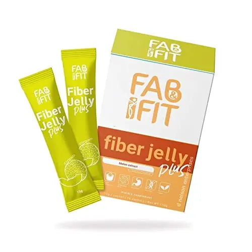 Fab and Fit Fiber Jelly Plus Melon, 10 Sachets Fab Fit Au supplements