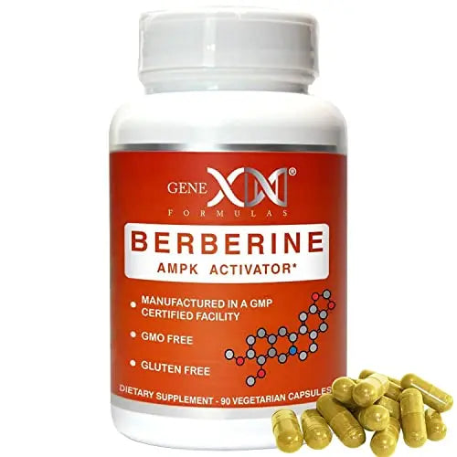 GENEX Berberine HCl 500mg (90 Capsules) | Powerful AMPK Activator, Supports Heart Genex Formulas Au supplements