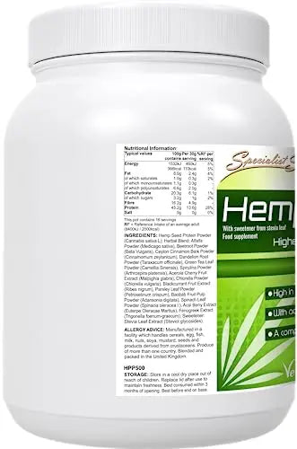 Specialist Supplements HempNourish Protein Powder 500g Specialist Supplements Au supplements
