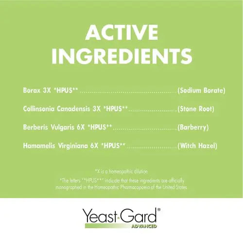 Yeast-Gard Homeopathic Formula Gel Soothes & Cools - 1 Ounce Lake Consumer Au supplements
