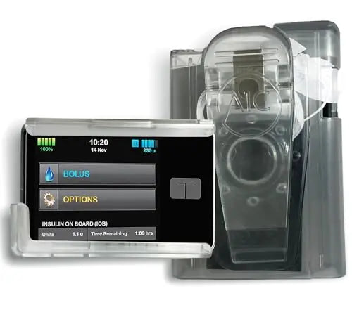 (2023-24 Model) A1C Pump Case, 360 Rotating Case for Tandem Tslim, t:Slim X2, t:Slim G4 PUG PROTECTIVE GEAR Au supplements