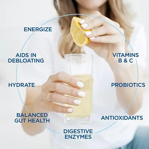 VitaCup Super H2O Bloating Relief and Digestive Health Drink Mix Packets, Probiotics VitaCup Au supplements