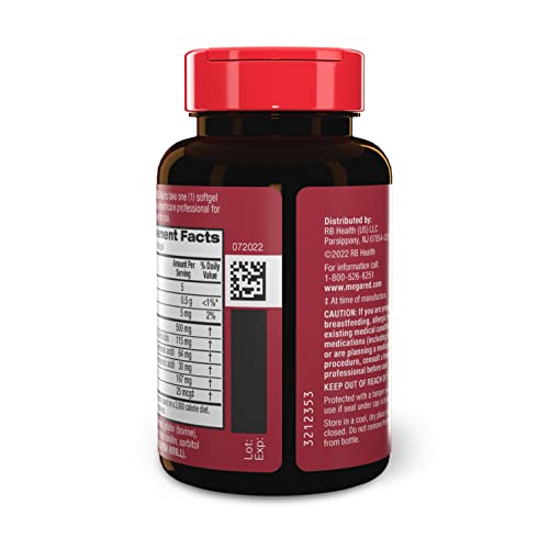 MegaRed Antarctic Krill Oil 500mg Omega 3 Fatty Acid Supplement, Extra Strength EPA & DHA Krill Oil Softgels (90cnt Box), Astaxanthin