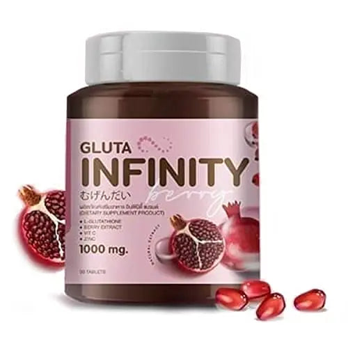 Gluta Infiniy 1000mg L-Glutathione Supplement Tripeptide Fish Collagen L-Glutamine Ascorbic Alizée Spa Au supplements