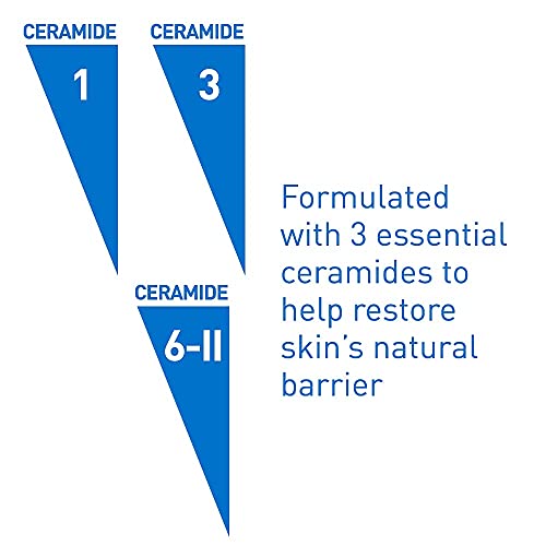 CeraVe Hydrating Cream To Foam Cleanser, Makeup Remover Face Wash For Dry Skin