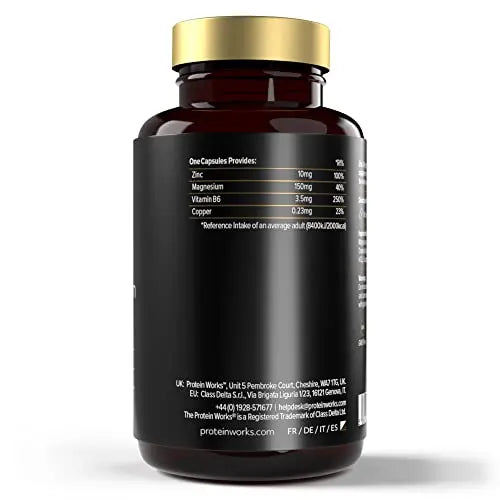 Protein Works - Zinc & Magnesium Supplement Tablets |Added Vitamin B6 | Combats Tiredness & Fatigue Protein Works Au supplements