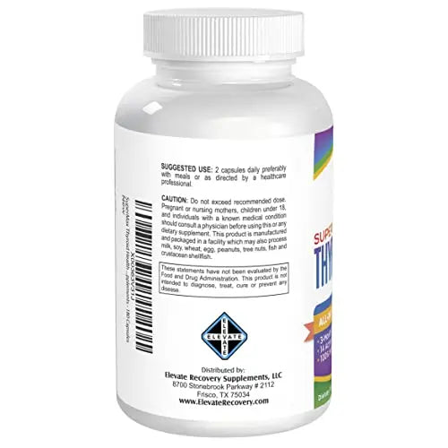 3-Month Thyroid Support Supplement (All-in-1 Formula) with 14 Active Ingredients Elevate Recovery Supplements Au supplements