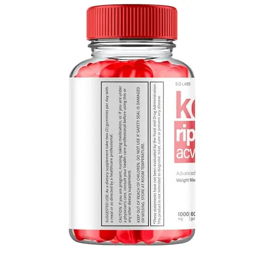 (2 Pack) Keto Ripped ACV Gummies Advanced Weight Loss, Keto Ripped Keto + ACV Gumm S.O Labs Au supplements