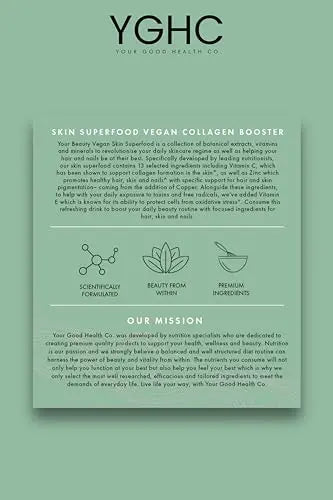 Your Good Health Co. – Your Beauty Vegan Collagen Booster Powder, Pink Lemonade Your Good Health Co. Au supplements