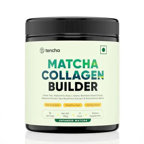 Collagen Supplements for Women & Men, 30 Servings, 150 GM | 100% Vegan Collagen Powder Tencha Au supplements