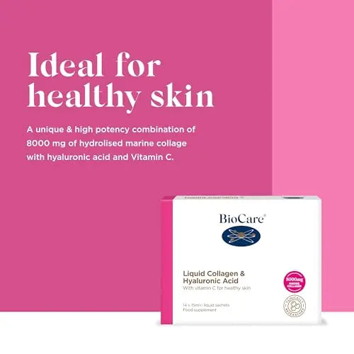 BioCare - Liquid Collagen & Hyaluronic Acid - 14 x 15 ml sachets BIOCARE Au supplements
