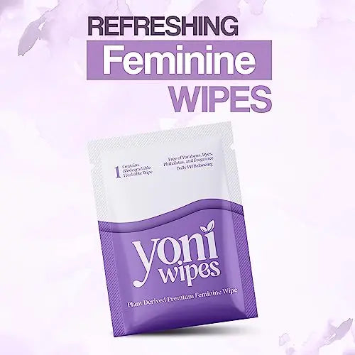 Yoni Wipes - 30 Count Biodegradable & Flushable Feminine Wipes, pH-Balanced, Aloe Vera & Vitamin E Yoni Wipes Au supplements