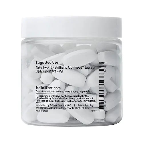 Brilliant Connect Period Health Supplement – Promotes Relief from Cramps, Fatigue Feel Brilliant Au supplements