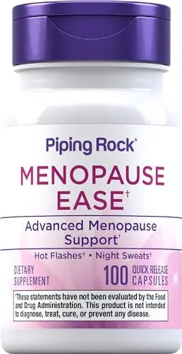 Menopause Supplement for Women | 100 Capsules | Advanced Support Formula | for Night Piping Rock Au supplements