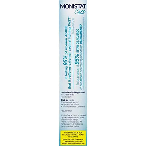 Monistat Care Instant Itch Relief Cream | Max Strength | Cools & Soothes | 1 OZ Monistat Au supplements