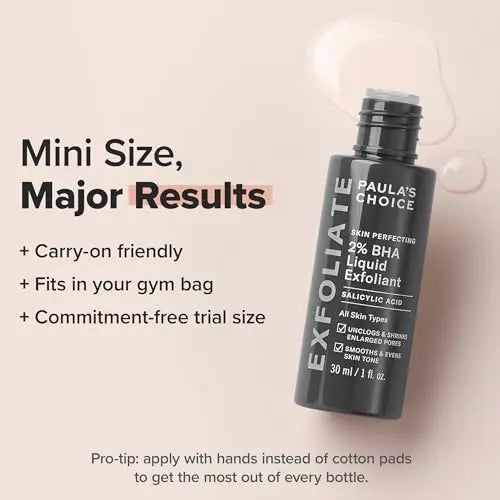 Paula's Choice Skin Perfecting 2% BHA Liquid Salicylic Acid Exfoliant Paula's Choice Au supplements