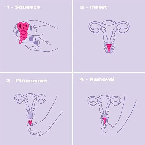 Intimina Lily Cup One - Collapsible Disposable Menstrual Cups for Beginners, Small Menstrual Cup INTIMINA Au supplements