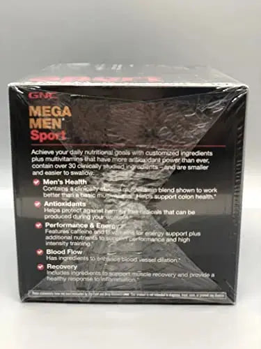 Mega Men Sport Vitapak Program, Convenient Complete Nutrition, 4 Products in 1 Packet, Athletic Performance, Energy, Recovery GNC Au supplements