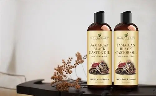 Handcraft Blends Jamaican Black Castor Oil for Hair Growth, Eyelashes and Eyebrows - 100% Pure Handcraft Blends Au supplements