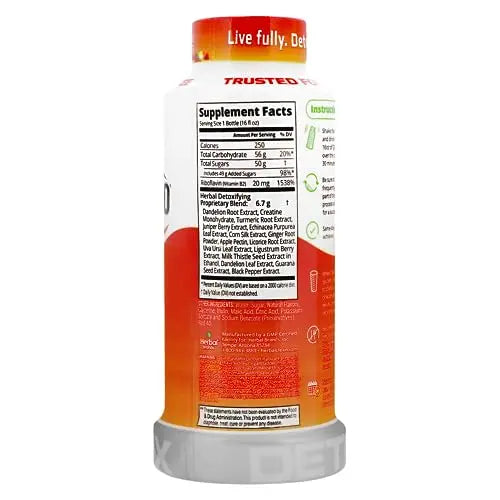 Herbal Clean Same-Day Premium Detox Liquid Drink, Strawberry Mango Flavor, 16 Fl Oz Herbal Clean Au supplements