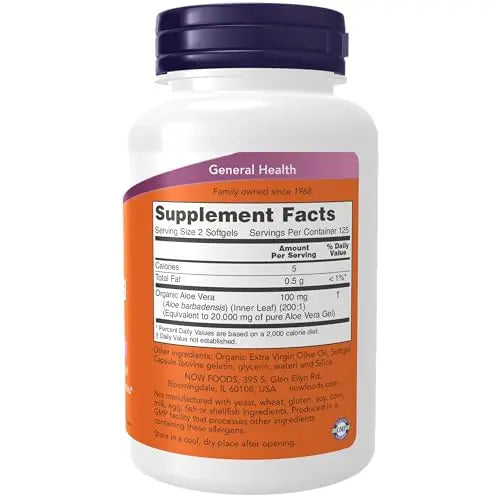 NOW Supplements, Aloe Vera (Aloe barbadensis) 10,000 mg, Supports Digestive Health NOW Au supplements