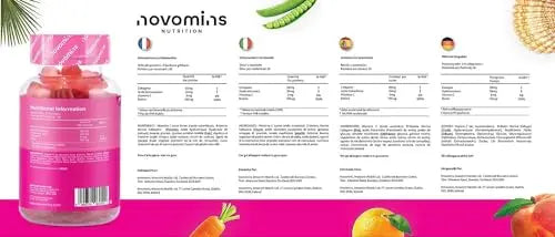 Novomins Collagen Gummies - Marine Collagen Gummies - Superior Type 1 Hydrolysed Collagen novomins Au supplements