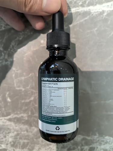 21-in-1 Lymphatic Drainage Drops for Liposomal, Immune & Lymph System Support Supplement for Women & Men with Echinacea, Dandelion