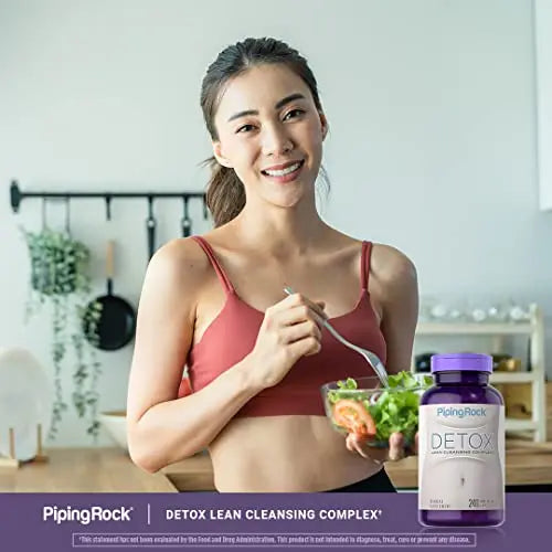 Piping Rock Detox Cleanse Capsules | 240 Pills | Herbal Complex | Lean Formula Piping Rock Au supplements