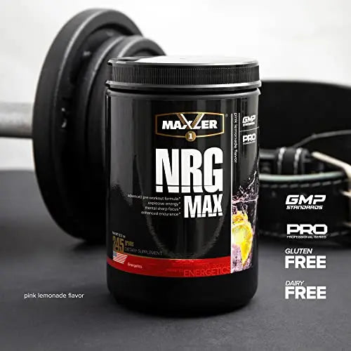 Maxler NRG MAX Pre Workout Powder with Taurine, L Citrulline Malate, Beta Alanine Creatine Maxler Au supplements