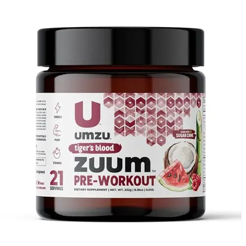 UMZU Zuum Pre-Workout - Energy, Pump & Endurance - with B-Vitamin Complex UMZU Au supplements
