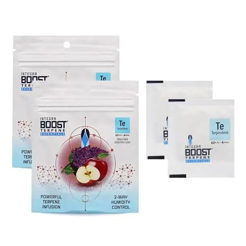 Integra Boost - Terpinolene Infusion - 4 Gram Terpene Essentials Two-Way Humidity Control at 62 Percent RH Integra Boost Au supplements