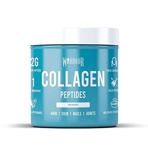 Warrior Collagen Peptides - Collagen Powder - 180g - Made from Premium Bovine Hydrolysed Collagen Warrior Au supplements
