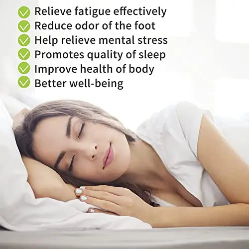Foot Pads maguja 100Pcs Deep Cleansing Foot Pads for Stress Relief | Better Sleep | Foot Care maguja Au supplements