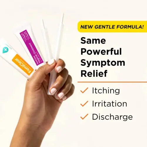 FemiClear Gentle Relief Formula 2 Day Infection Treatment, Gentle Formula for More Sensitive Individuals FemiClear Au supplements
