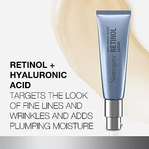 Neutrogena Rapid Wrinkle Repair Retinol Anti-Wrinkle Face Serum with Hyaluronic Neutrogena Au supplements