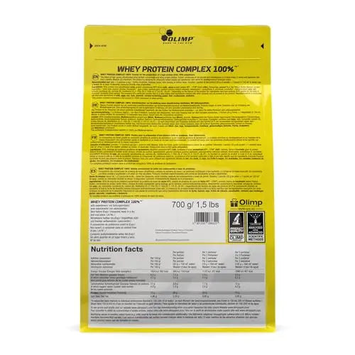Olimp Whey Protein Complex 100% (700 g) - White Chocolate with Raspberry OLIMP SPORT NUTRITION Au supplements