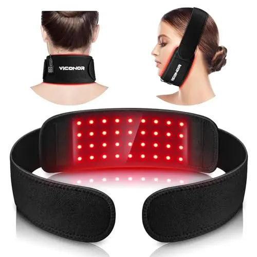 Red Light Therapy Belt for Neck, Near Infrared Light Therapy Belt Wearable Infrared Neck Wrap Viconor Au supplements