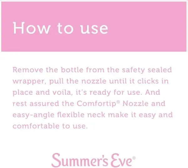 Summer's Eve Douches Extra Cleansing (Island Splash) Summer's Eve Au supplements